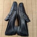 Bruno Magli Mens Horsebit Loafers Shoes Black Leather Silver Bit Size 10.5M. 2