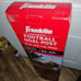 FRANKLIN AUTHENTIC STEEL FOOTBALL GOAL POST, 8.5 x 5.5 FEET NEW. Box shows wear