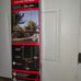 FRANKLIN AUTHENTIC STEEL FOOTBALL GOAL POST, 8.5 x 5.5 FEET NEW. Box shows wear