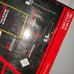 FRANKLIN AUTHENTIC STEEL FOOTBALL GOAL POST, 8.5 x 5.5 FEET NEW. Box shows wear