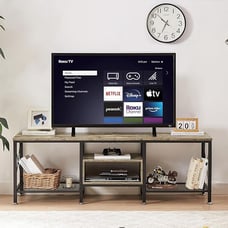 Industrial TV Stand for 70 Inch Television Cabinet 3-Tier
