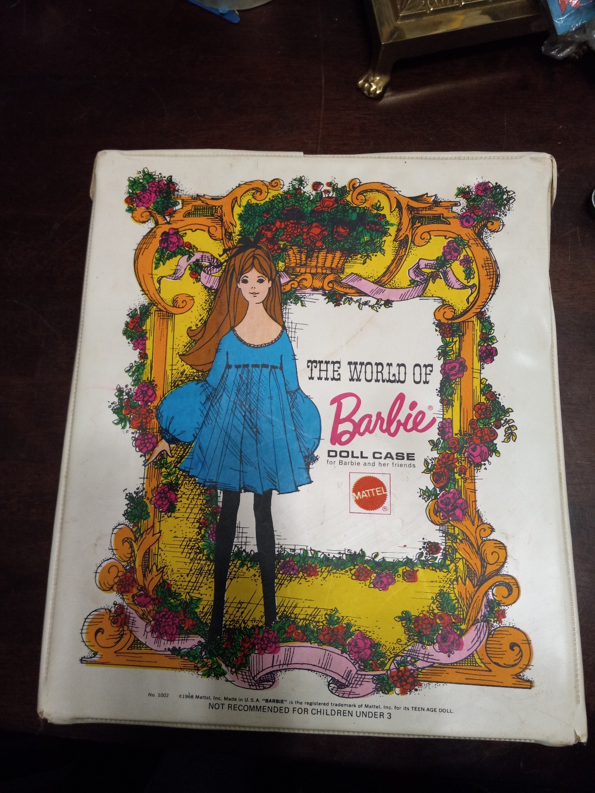 Vintage Barbie case and clothes