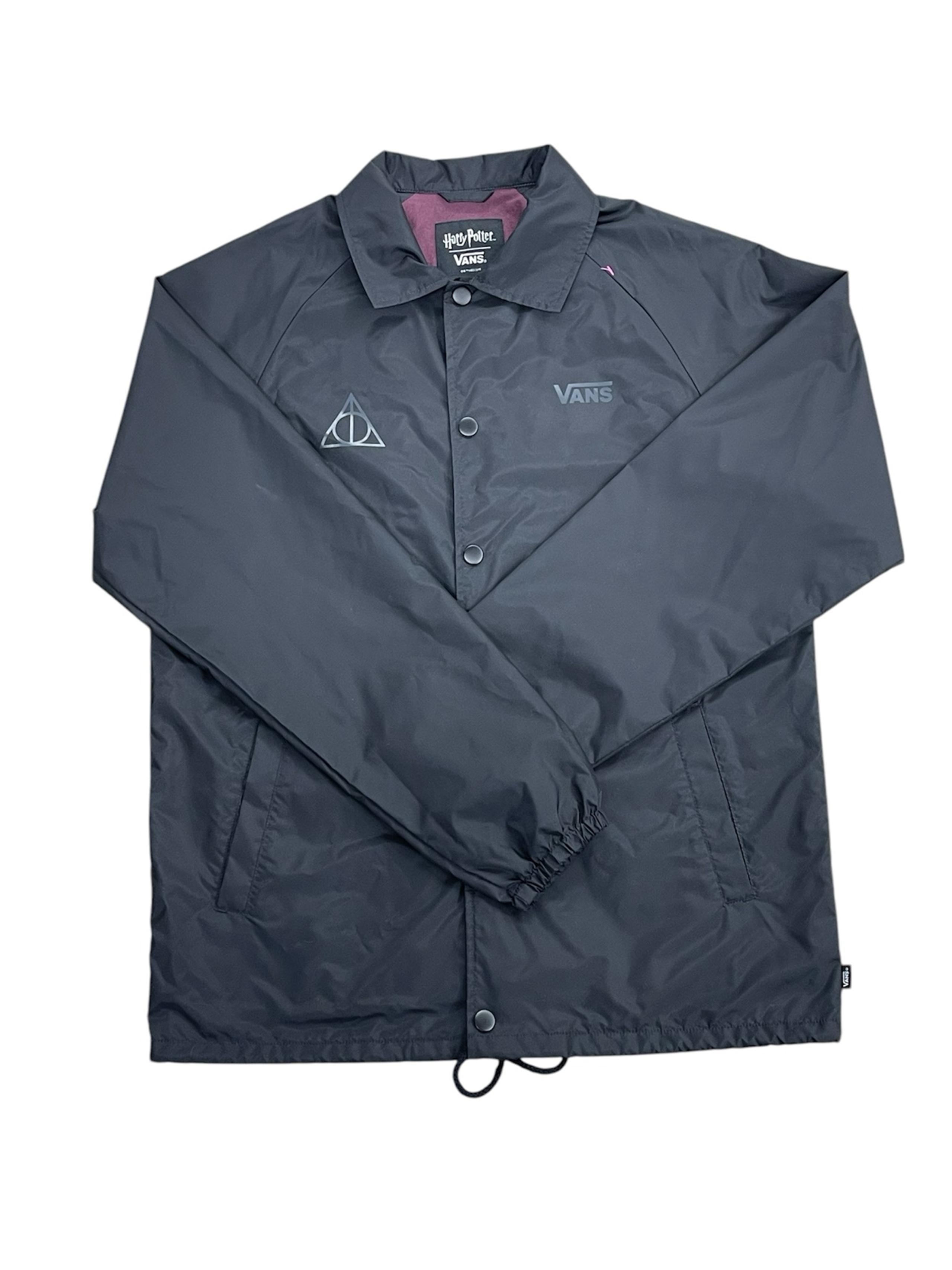 Vans Harry Potter men’s windbreaker Snap button up like new size Medium