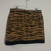 NEW Chico's Zenergy UPF Tiger-Print Curved-Hem Skort Brown/Black 14 Chico's 2.5