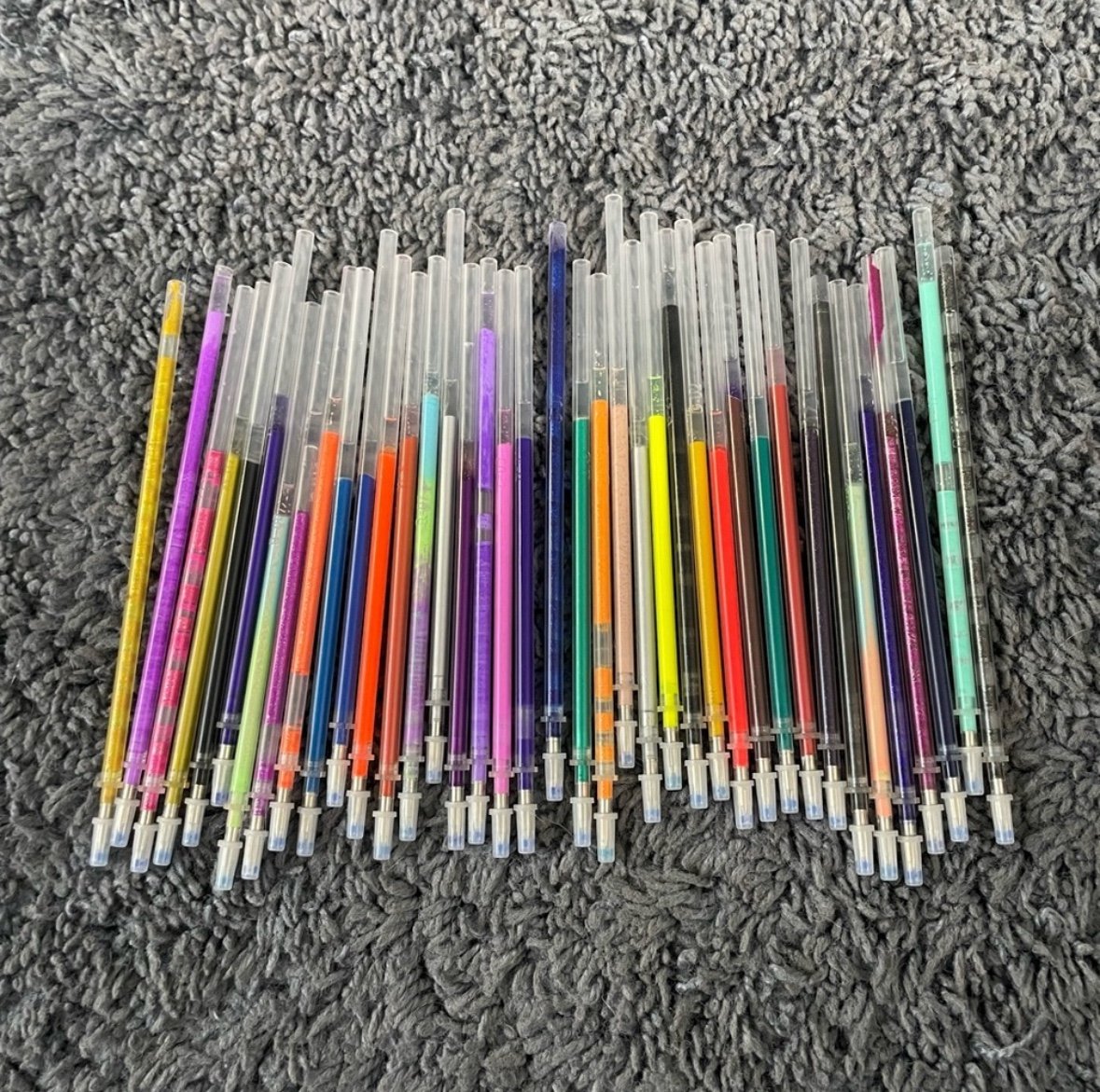 NWOT 39 various colored pen ink fillers