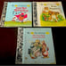 Set of 3 Vintage Mini Fairytale Books