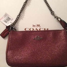 Authentic coach wristlet