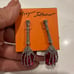 Betsey Johnson Halloween Rich Witch Green Hand Necklace and Pink Hand Earrings