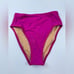 NWT J. Crew Bikini Bundle Radiant Fuscia Square Neck Top and 2 Bottoms Size XS