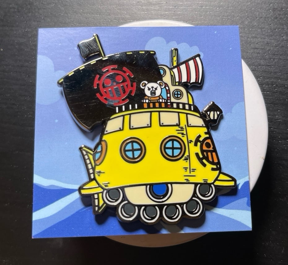 Law Ship Pin