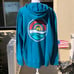 Life is Good Women’s Blue Hoodie Sunset Graphic XXL NOWT