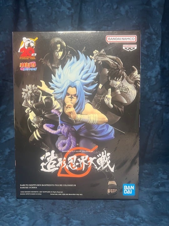 Naruto Shippuden - Banpresto Figure Colosseum - Uchiha Sasuke Statue