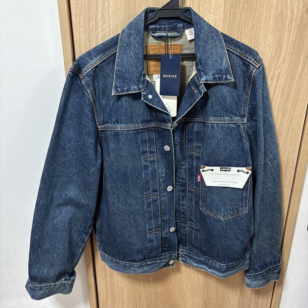 【お1人様1点限り】 Levi's EDIFICE XS Trucker 1 TYPE Exclusive ジャケット・アウター