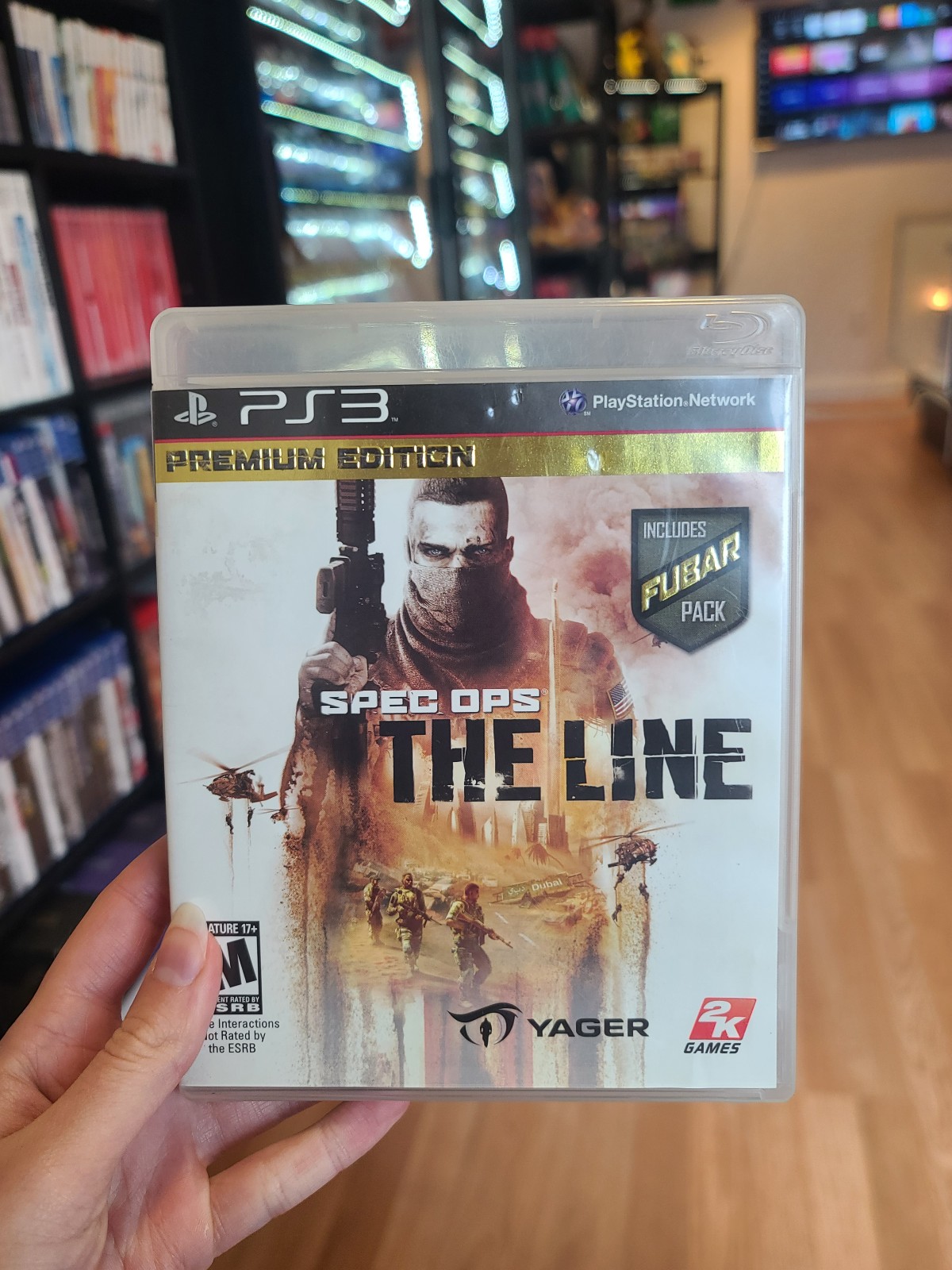 Spec ops the line for Playstation 3