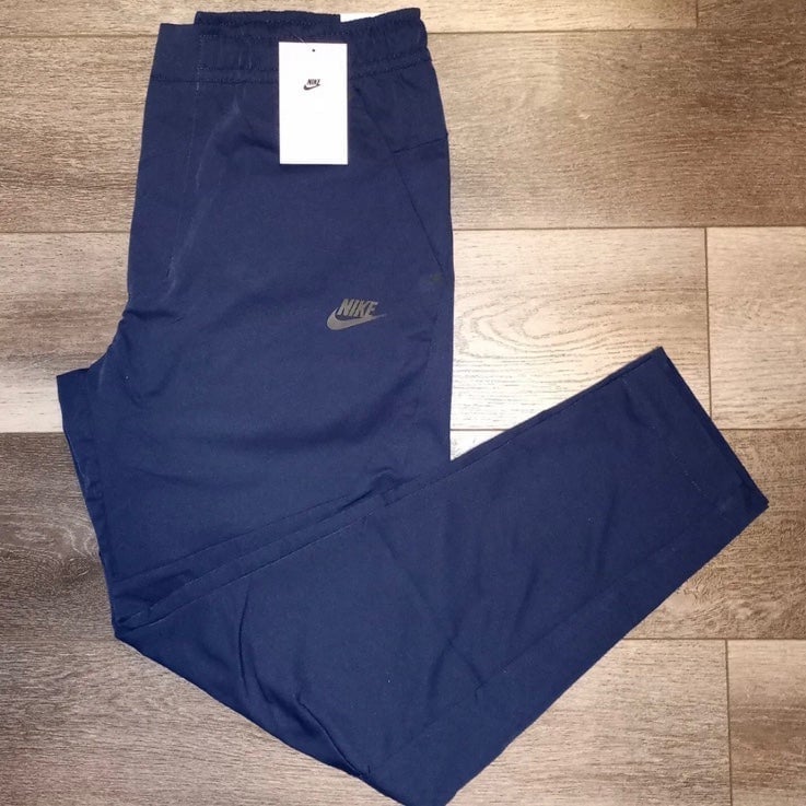 Nike Sportswear Tech Woven Unlined Commuter Pants Navy Mens XL DH4224-410