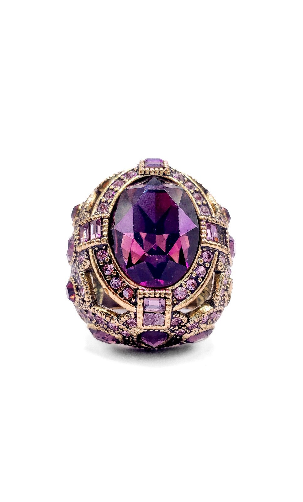 Heidi Daus - Dazzling Amethyst Show Stopping Ring