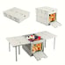 Storage Bins Outdoor Folding Table Small Size Suitable 5.55gal -vd52
