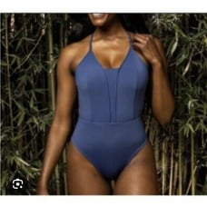 Buffbunny Venice One Piece Swimsuit Blue Crush NWT Medium