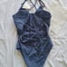Buffbunny Venice One Piece Swimsuit Blue Crush NWT Medium
