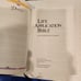 LIFE APPLICATION BIBLE NIV Zondervan Black Bonded Leather 1991.