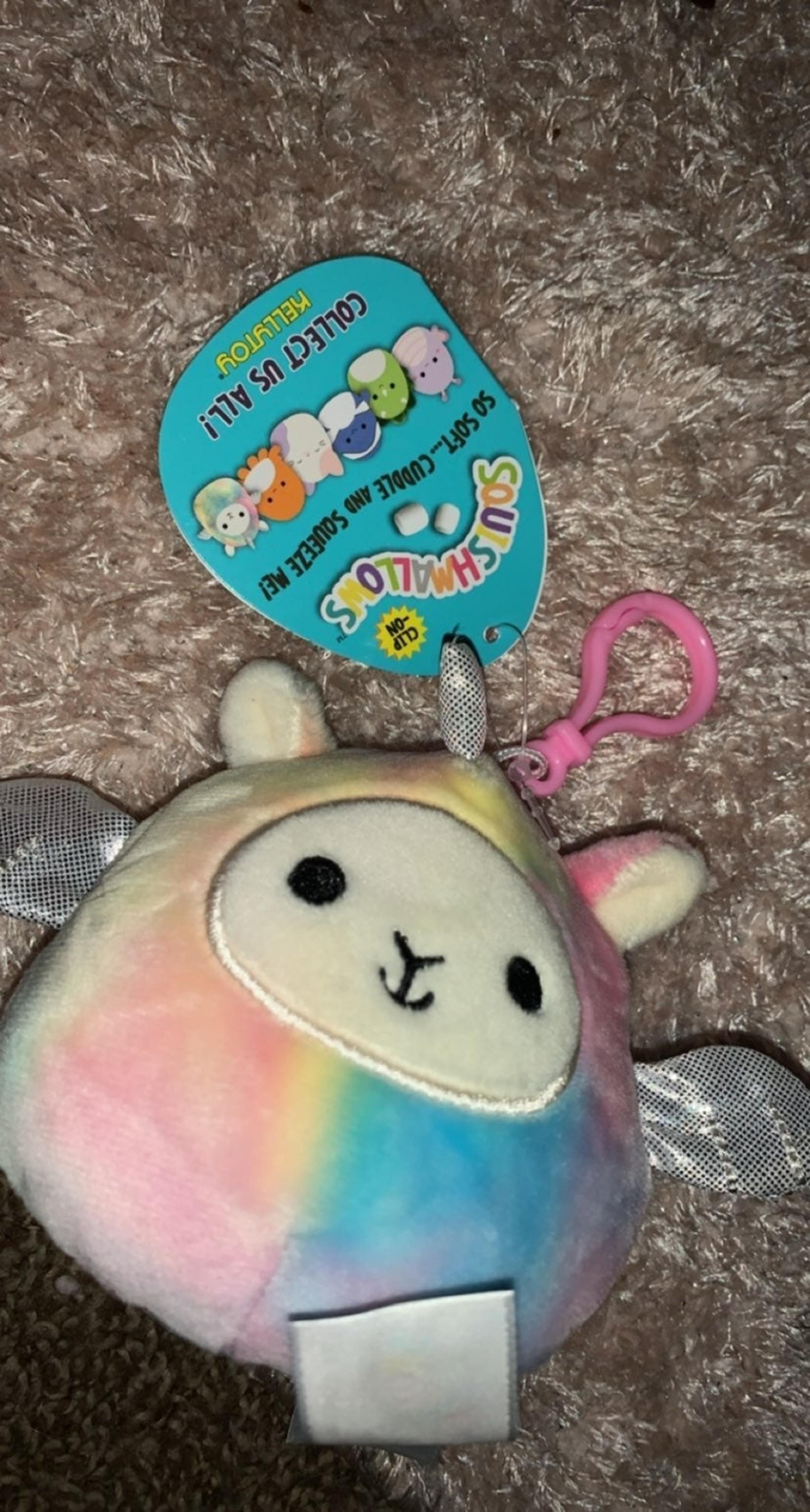 Unicorn squishmellow keychain