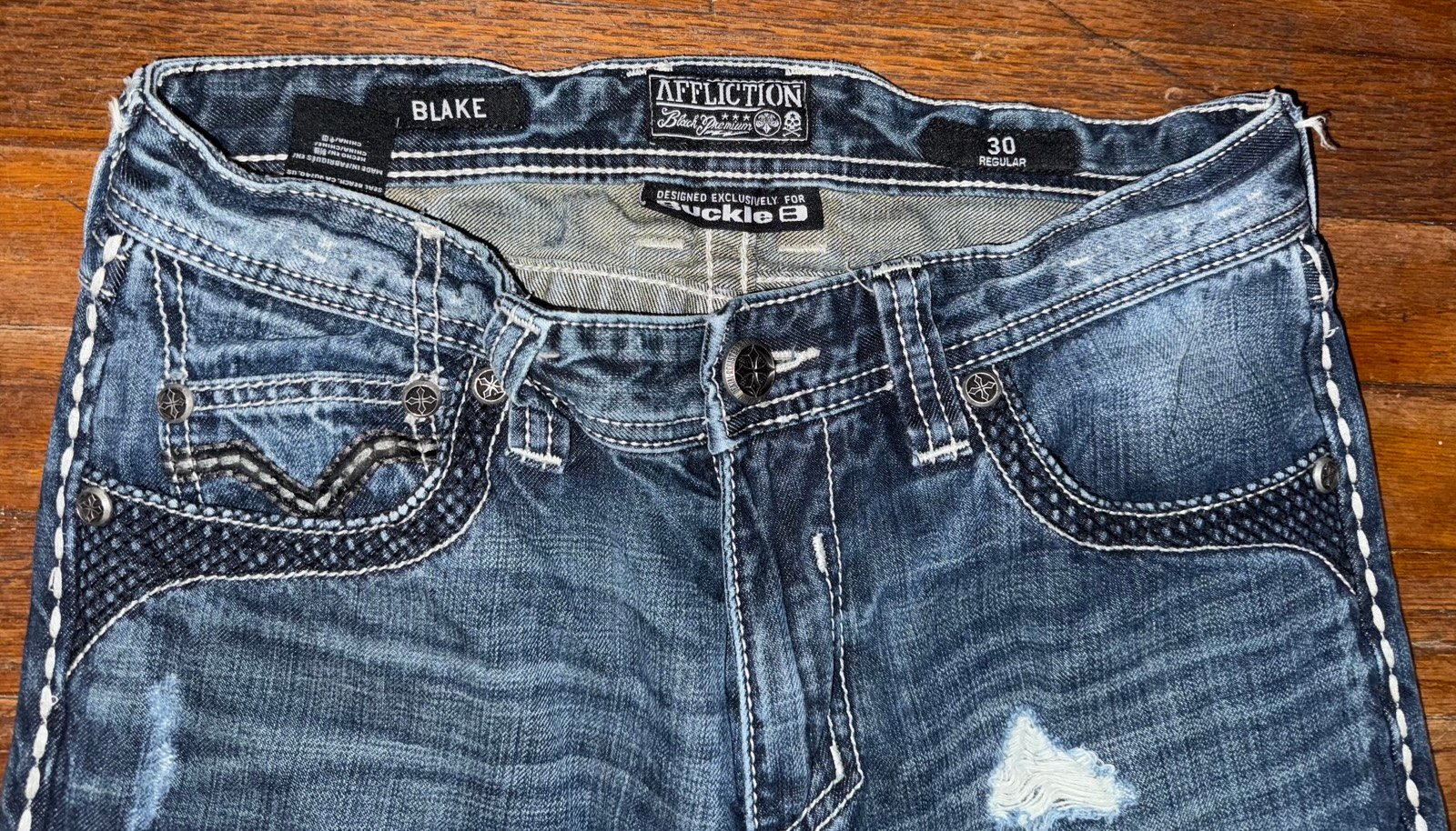 Men’s affliction jeans
