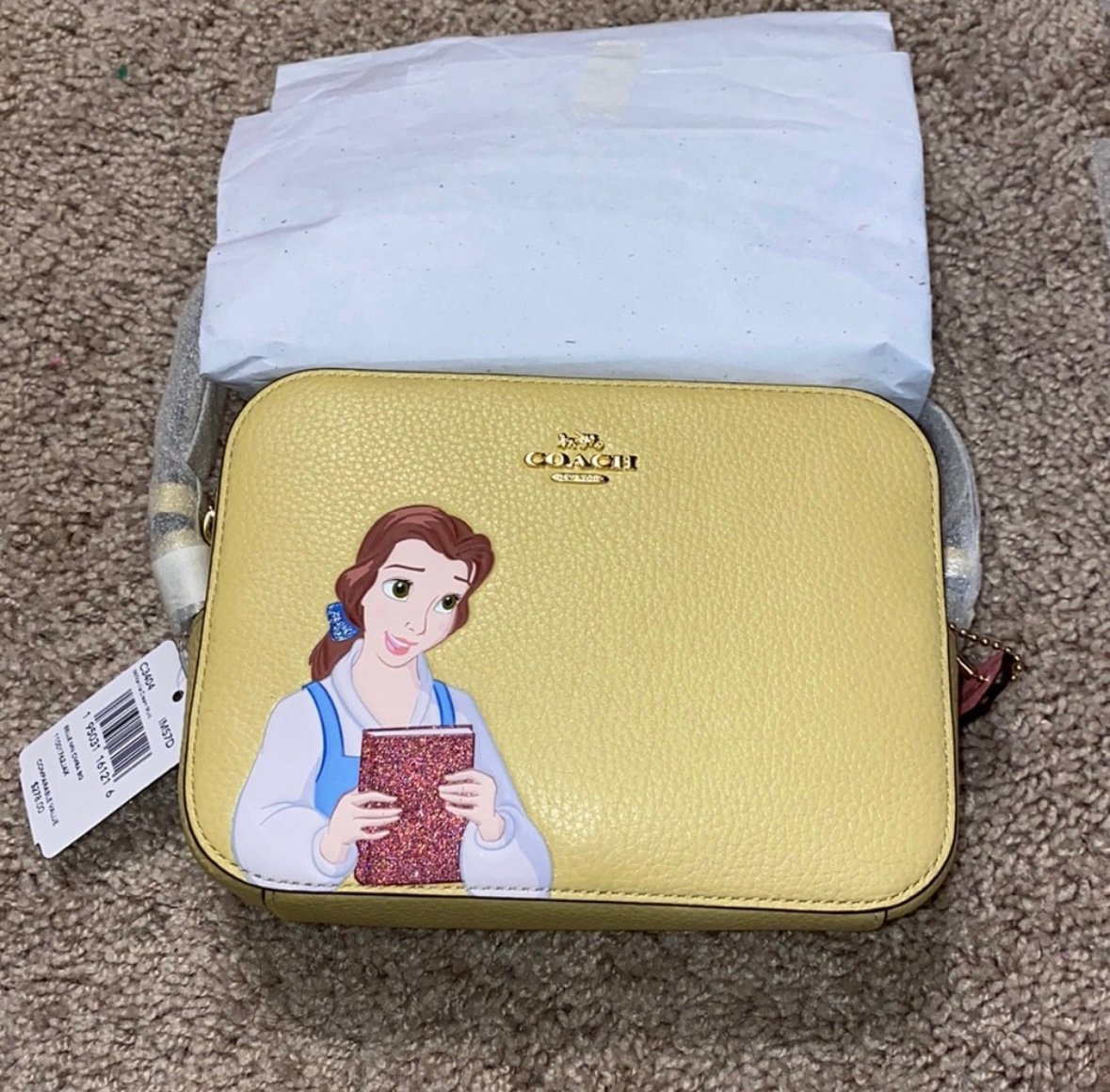 【COACH x Disney】在庫僅か ミニ―〇プベルレザー カードケース Coach x Disney
