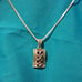 Vintage 925 Silver w/Marcasite & Amethyst Pendant, Signed, Italy