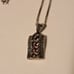 Vintage 925 Silver w/Marcasite & Amethyst Pendant, Signed, Italy