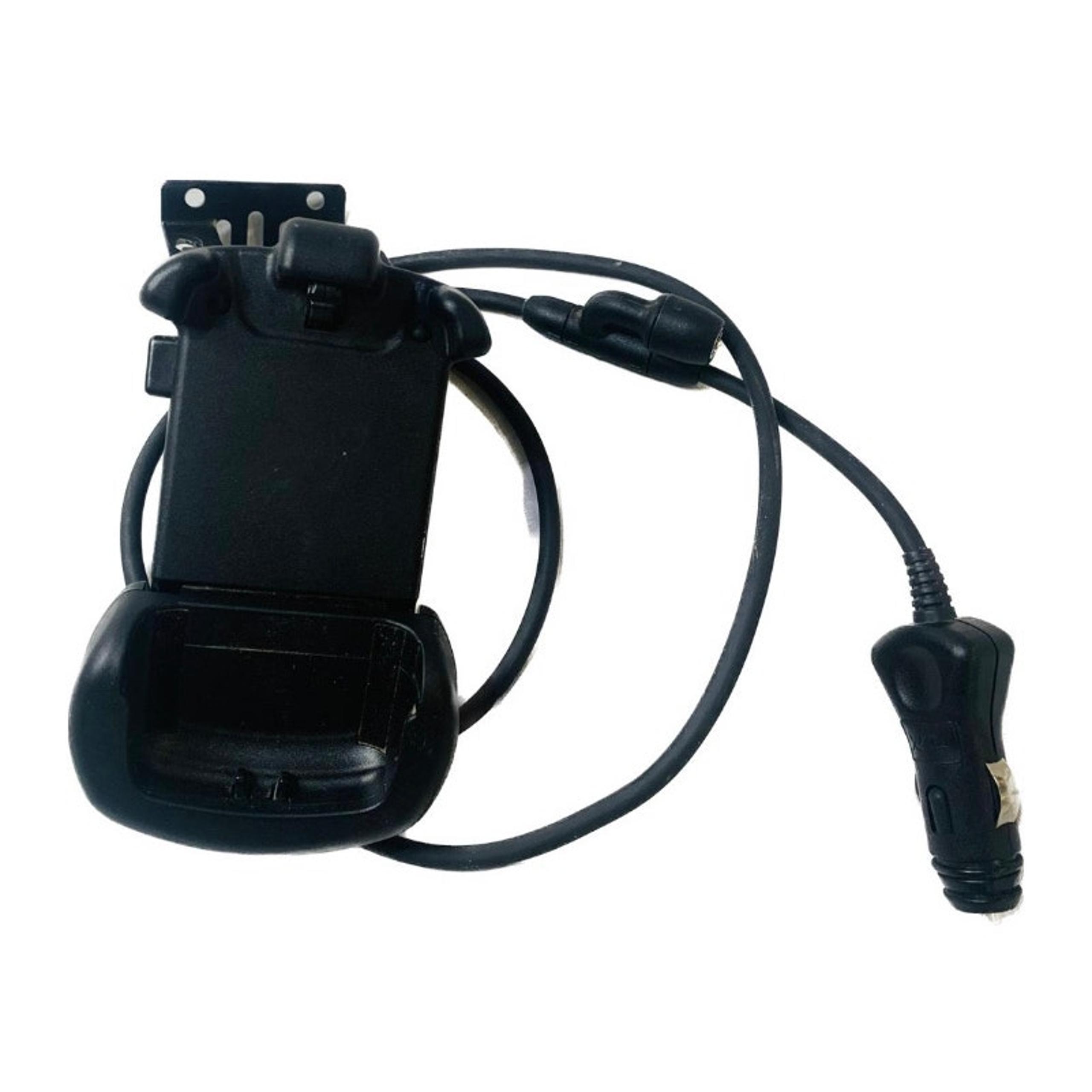 Vintage Car Phone Mount Cell Charger Holder Plug In Hands Free Metal Plastic
