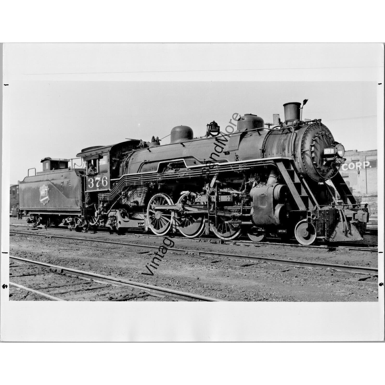 VTG 1946 Missouri Kansas Texas Railroad 376 Steam Locomotive St. Louis, MO. T1
