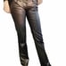 Y2K DOLCE & GABBANA vintage Metallic Silver Black LOW RISE Jeans