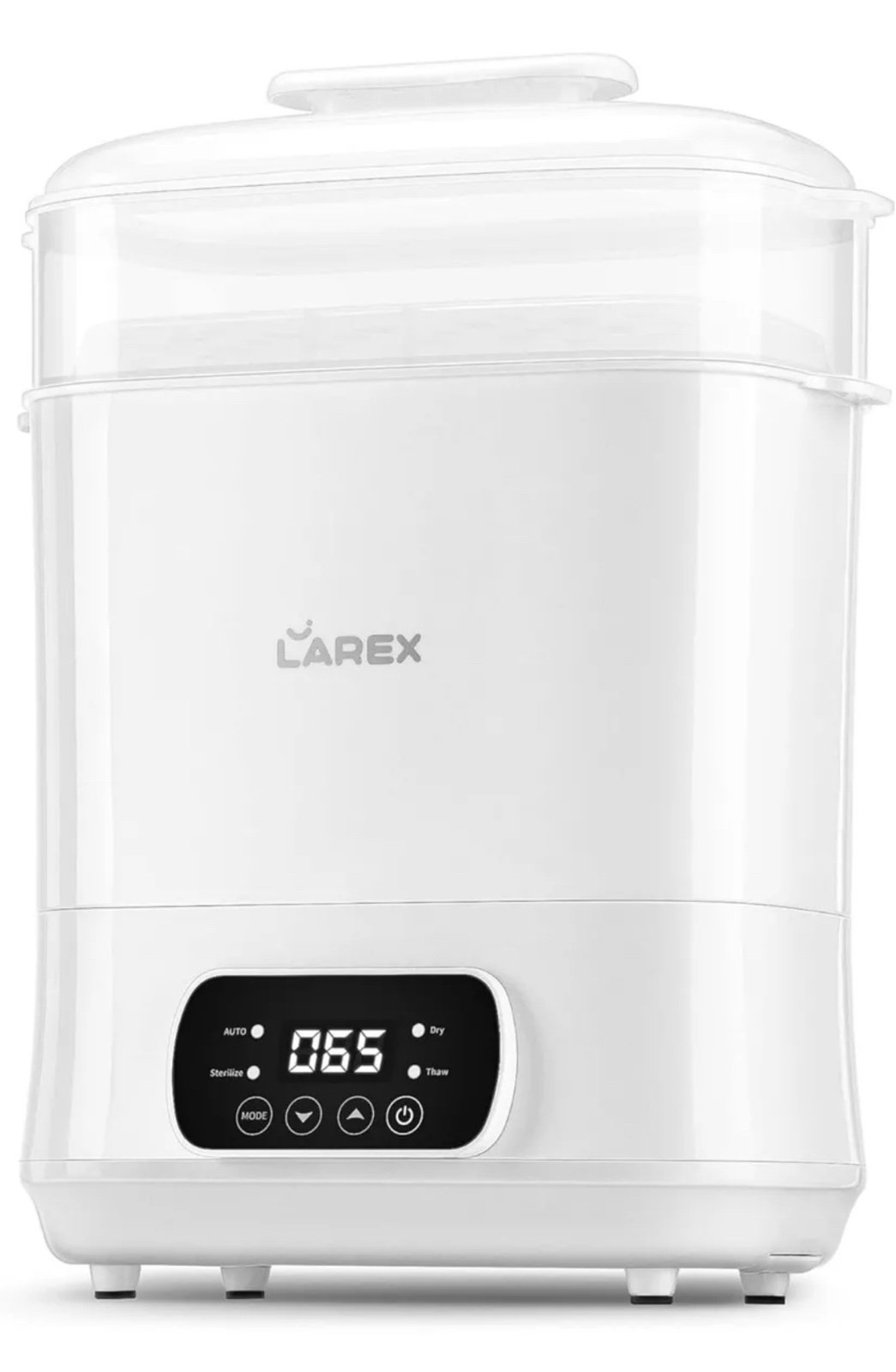 Larex Baby Bottle SterilizerElectric Steam Bottle Sterilizer and Dryer
