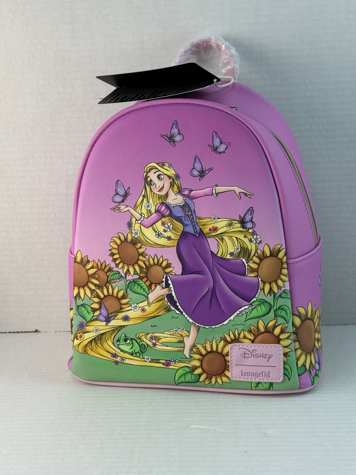 Loungefly Disney TANGLED Sunflower Field Mini Backpack Brand New With Tags