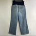 Gap Maternity Full panel crop flare light wash jeans size 31R