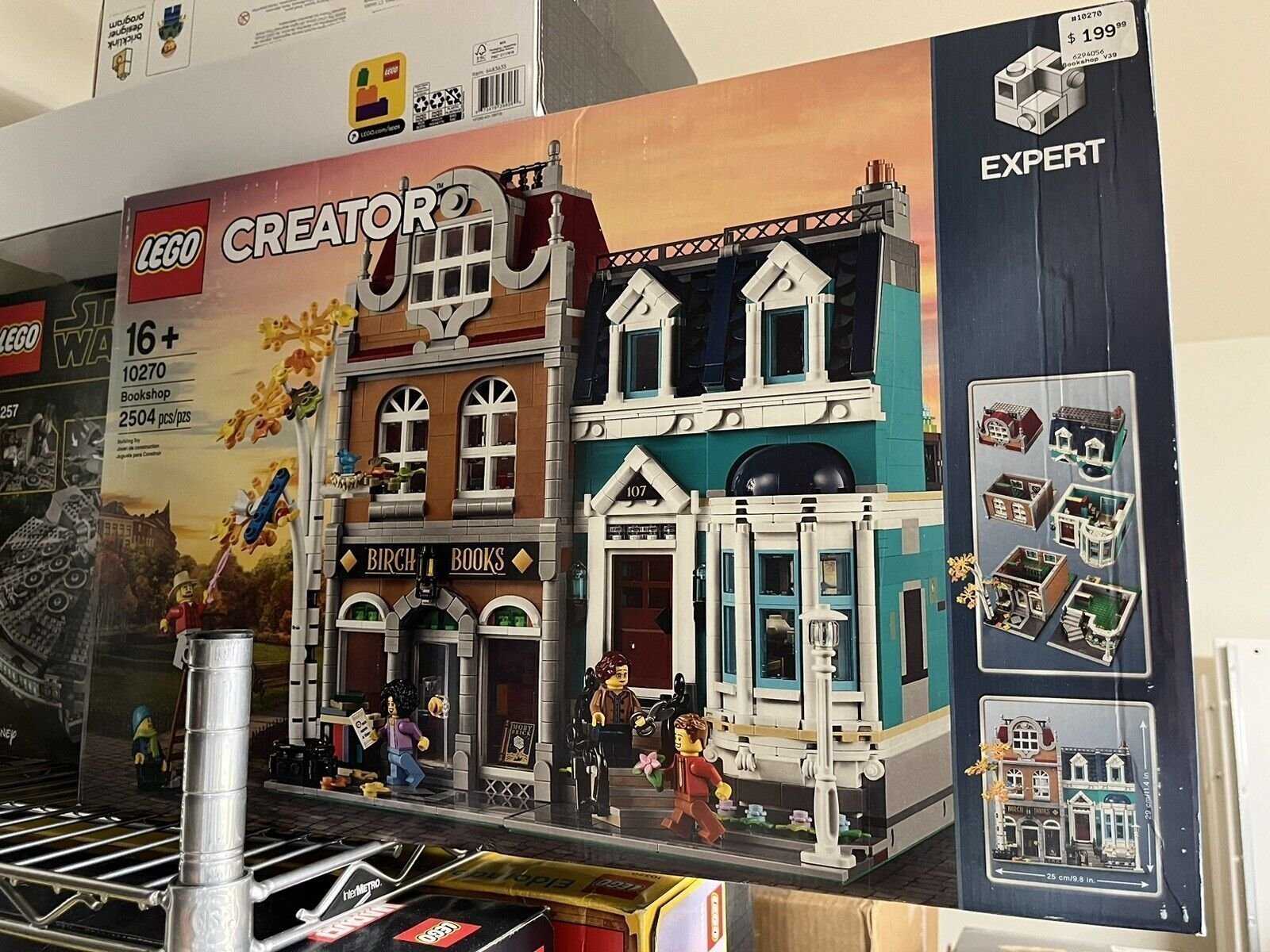 LEGO Creator Expert: Bookshop (10270) Modular RETIRED BRAND NEW SEALED SHIP FAST