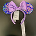 Brand New, Disney Purple Sequined Minnie Ears
