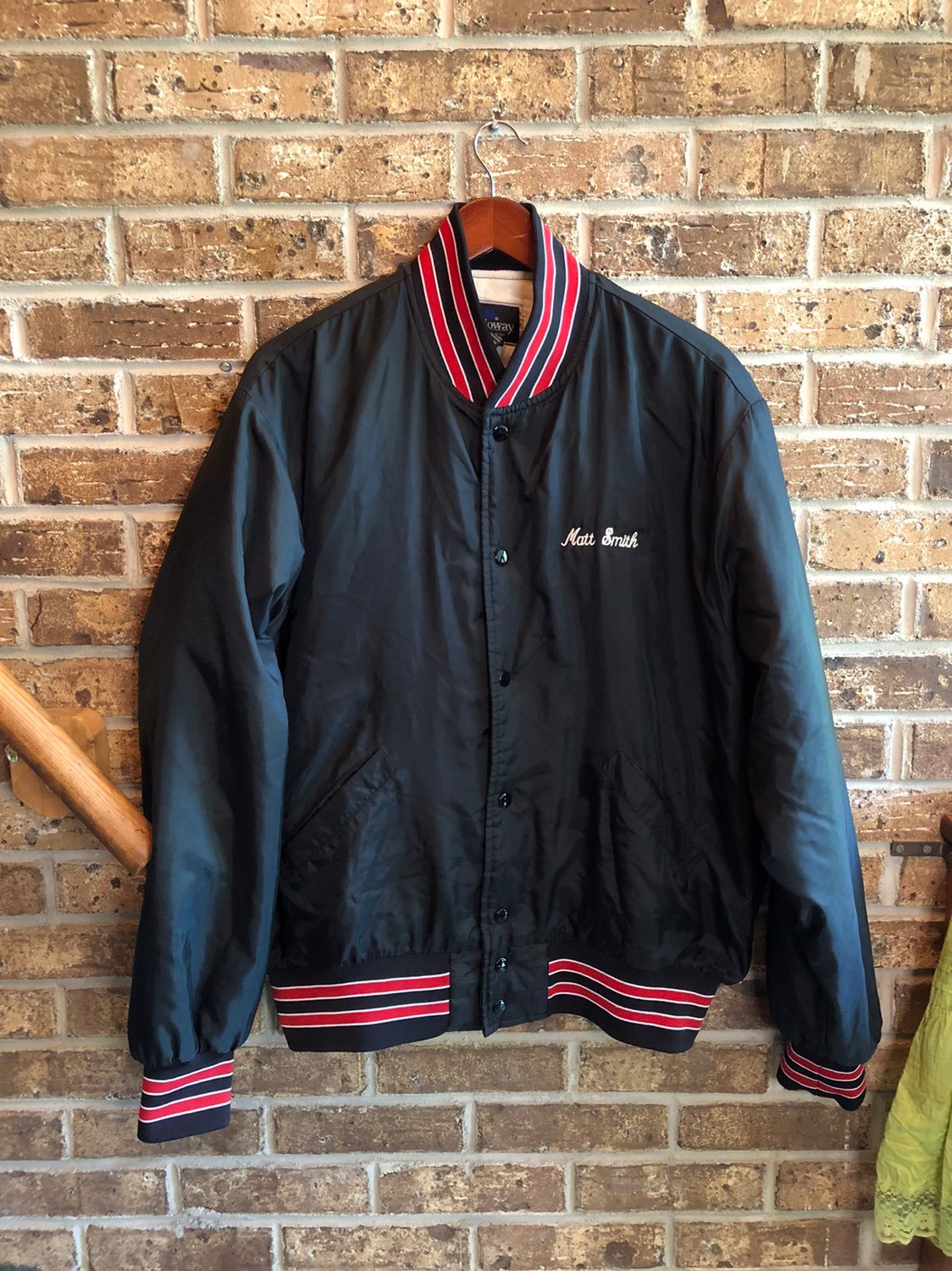 Vintage holloway baseball varsity jacket