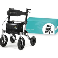 BRAND NEW Rollator Walker Foldable Outdoor Walker for Seniors with Seat