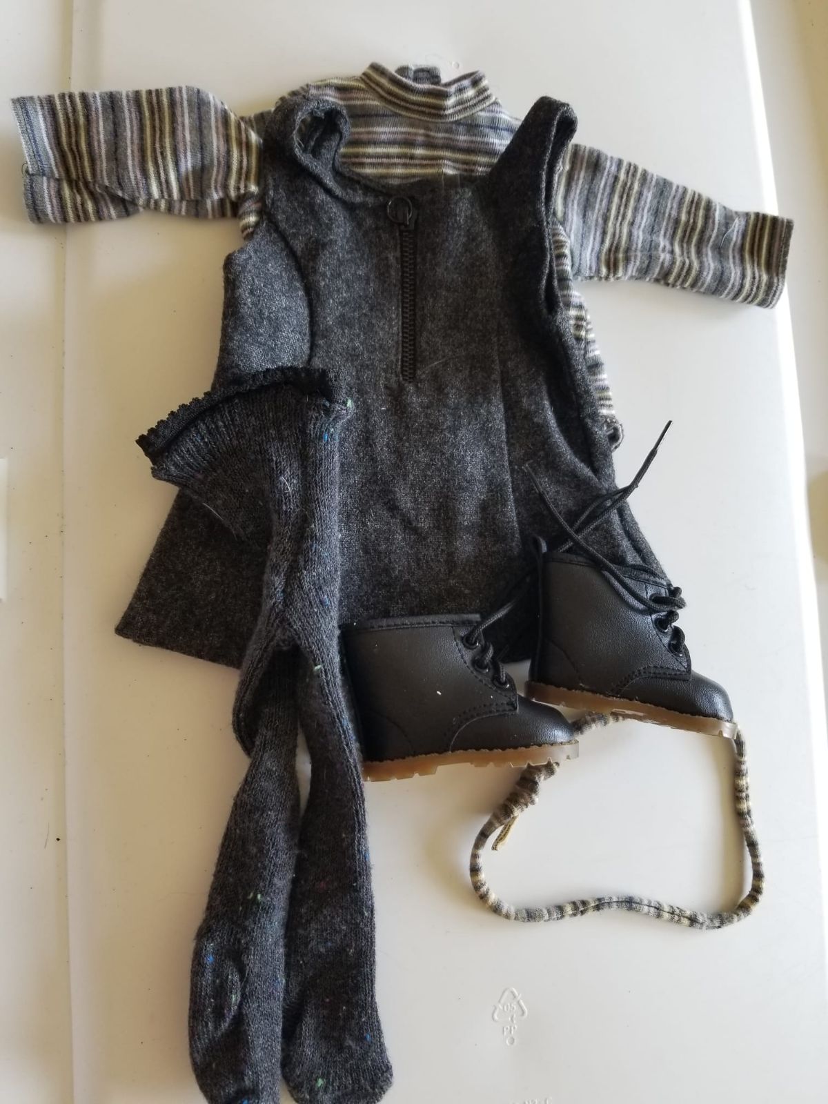 American girl PC school jumper outfit