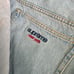 SUPREME BAGGY JEANS LIGHT WASHED INDIGO
