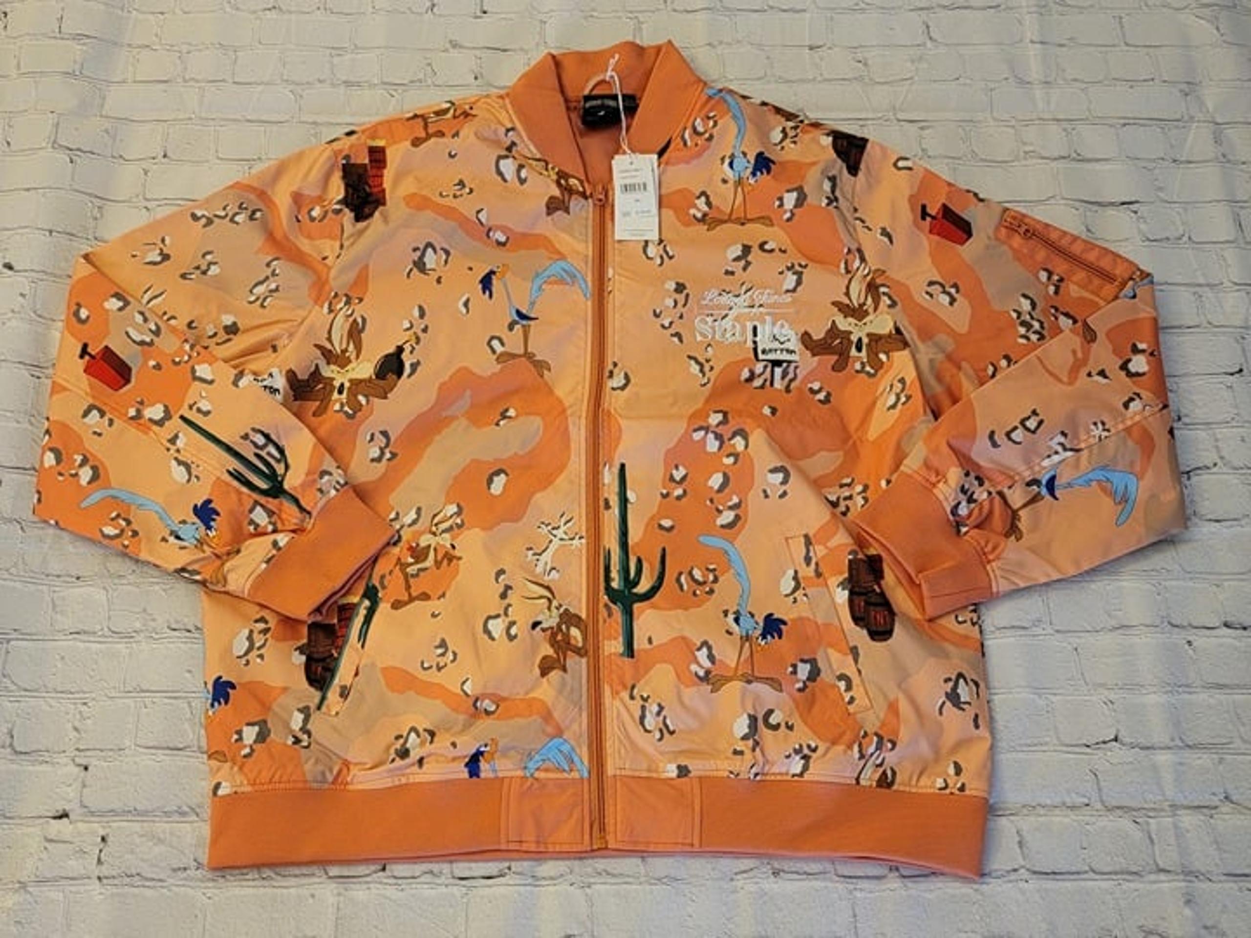 Staple X Looney Tunes Men's Dessert Bomber Jacket