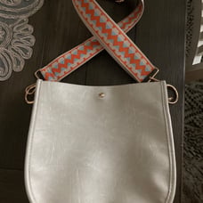 AHDORNED Double-Entry U-Shaped Messenger Orange Strap