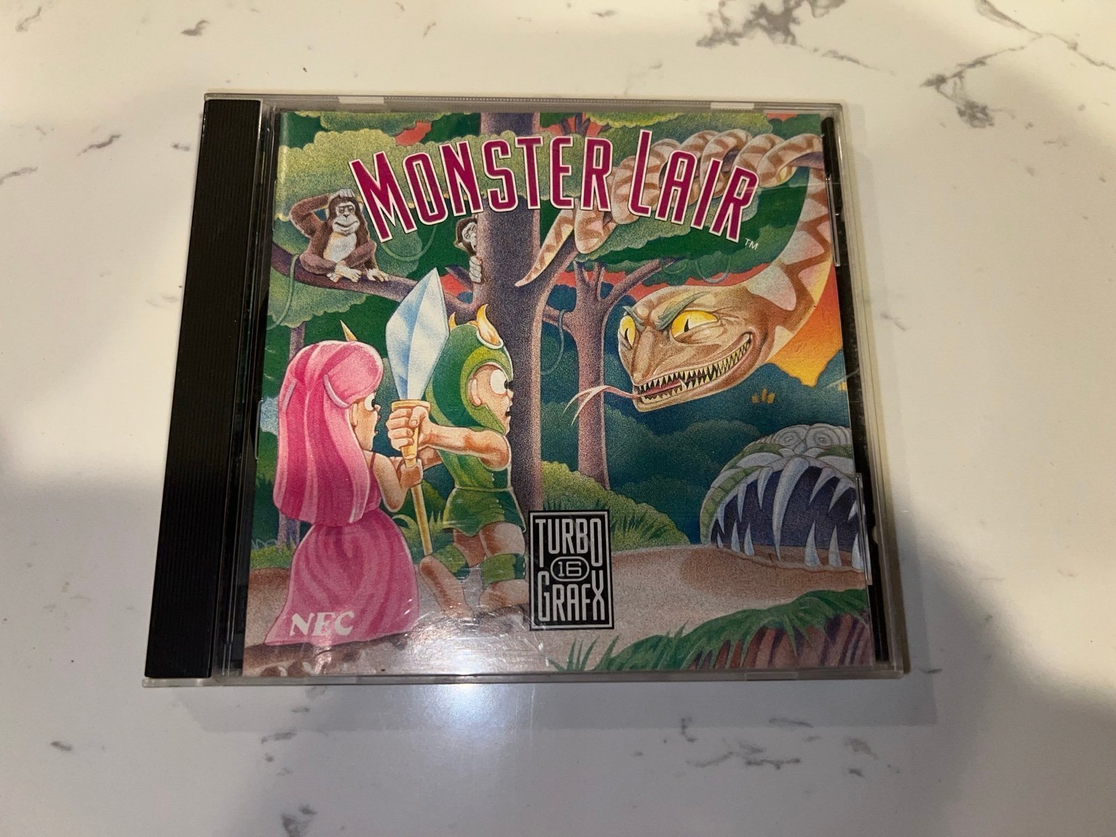 Monster Lair for Turbografx 16 CD