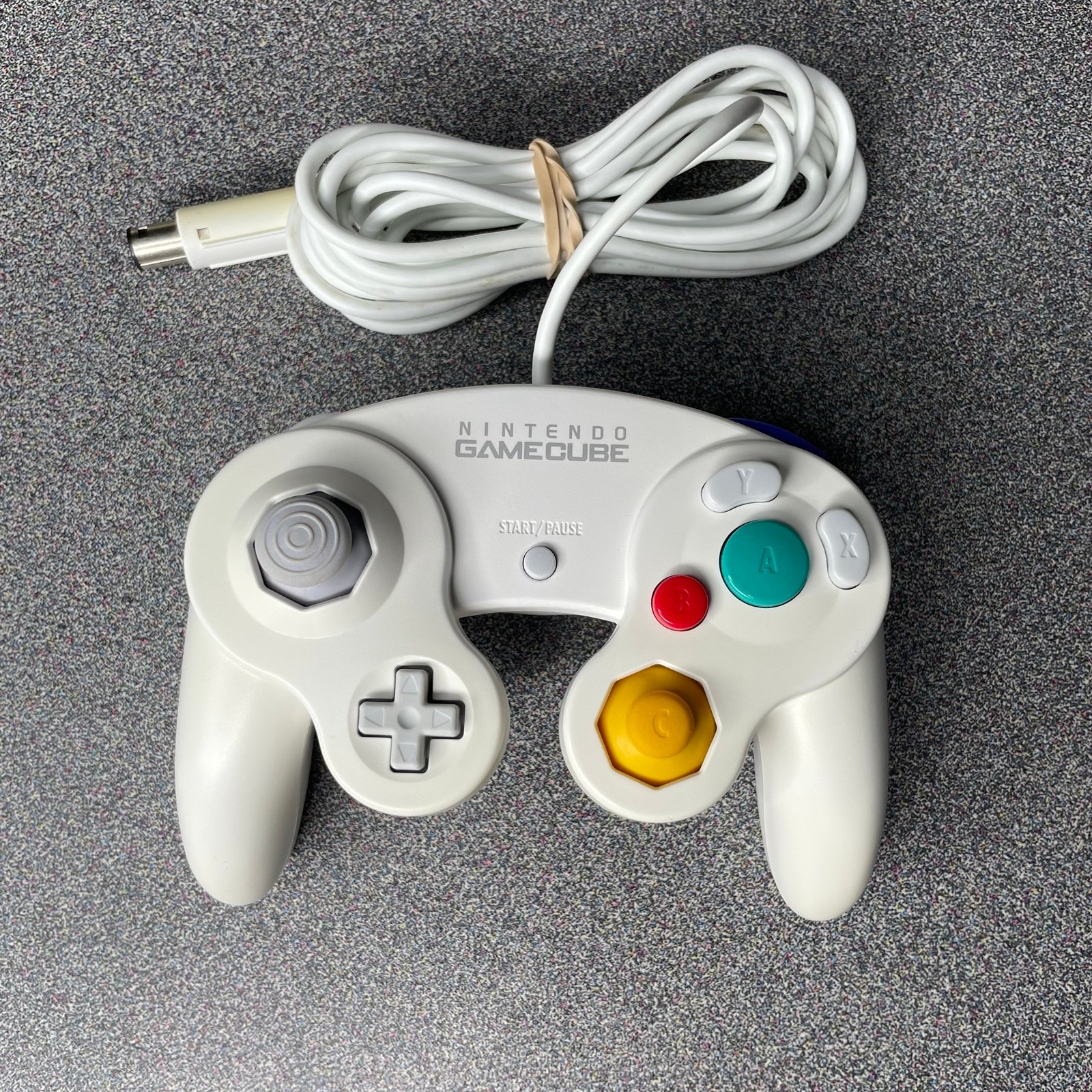 Official OEM Nintendo GameCube Controller White DOL-003 Tight Stick Authentic
