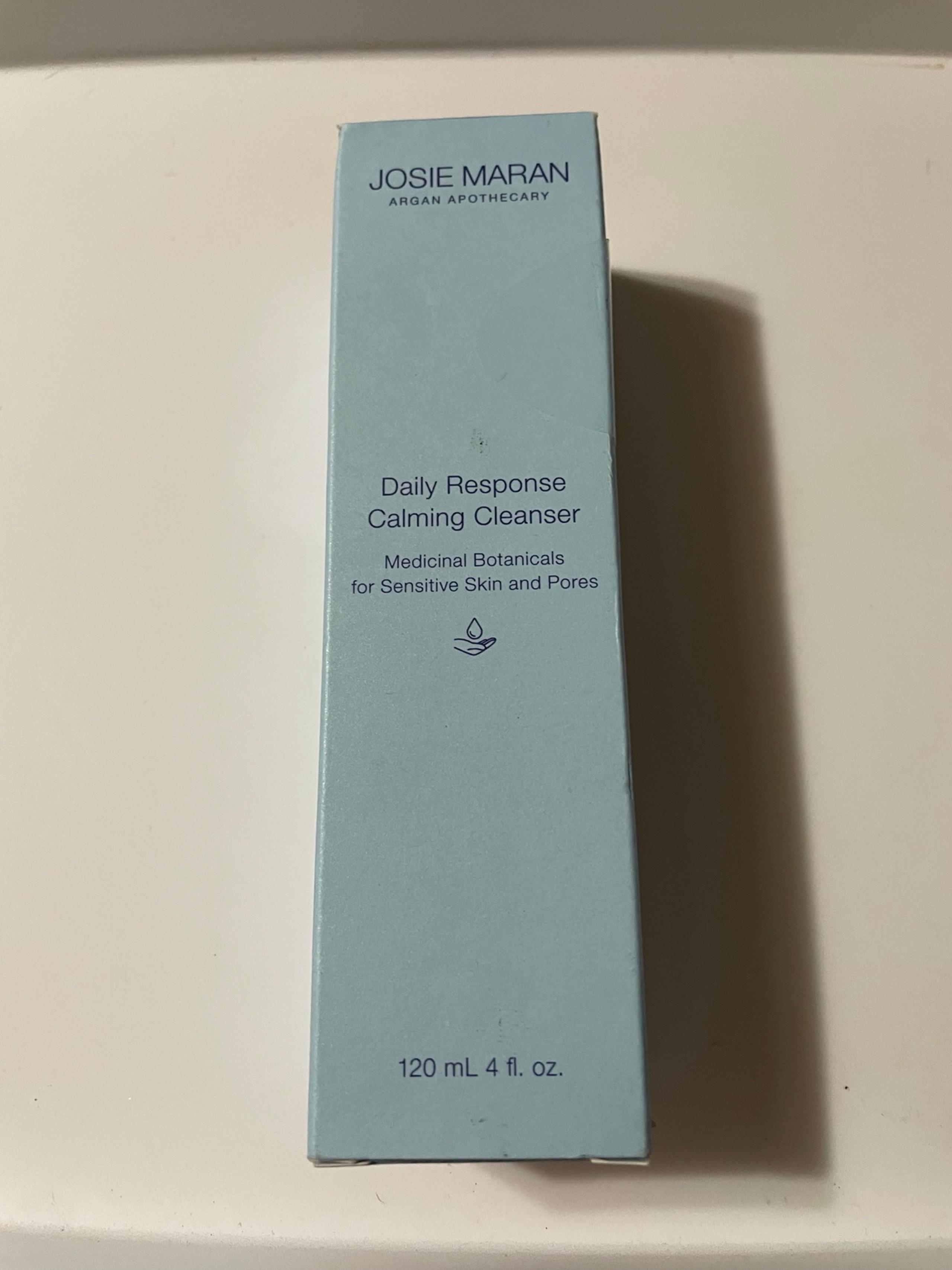 New Josie Maran Daily Response Calming Cleanser