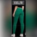Vs pink foldover mid rise legging campus long sleeve tee garnet green gold logo
