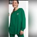 Vs pink foldover mid rise legging campus long sleeve tee garnet green gold logo