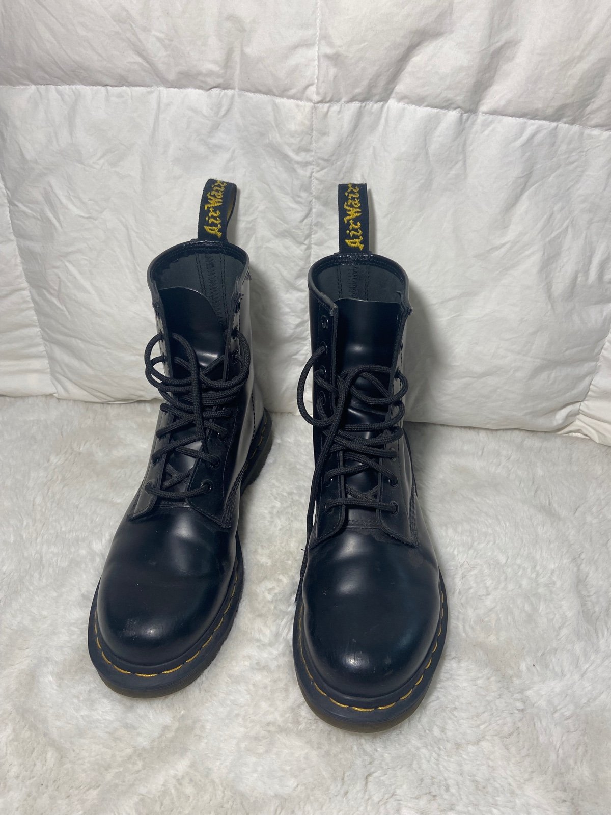 Dr. Martens Smooth Leather Lace Up Boots
