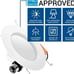 6” 5CCT Retrofit Baffle Trim Downlights 12-pack